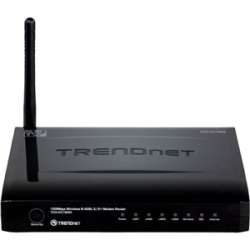 TRENDnet TEW 657BRM 150 Mbps Wireless DSL Router  Overstock