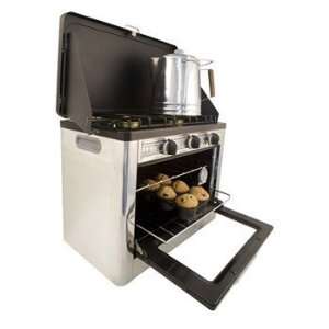   Chef Outdoor Camp Oven 2 Burner Range and Stove: Sports & Outdoors