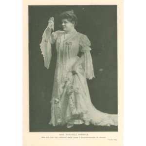   Print Marcella Sembrich American Opera Prima Donna 