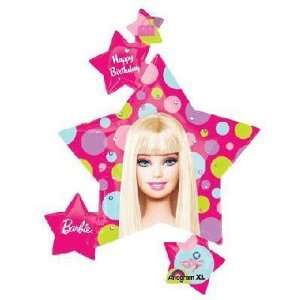  Barbie Pattern Cluster Super Shape Balloon: Toys & Games