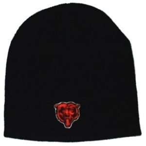   Bears Cuffless Knit Navy Beanie Hat 