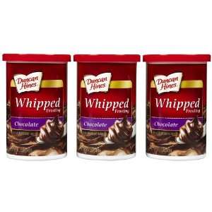 Duncan Hines Whipped Frosting Chocolate Grocery & Gourmet Food