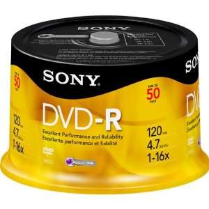  New 16x Write Once DVD R   50 Pack   BU3167 Electronics