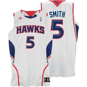  Josh Smith Jersey: adidas White Swingman #5 Atlanta Hawks 