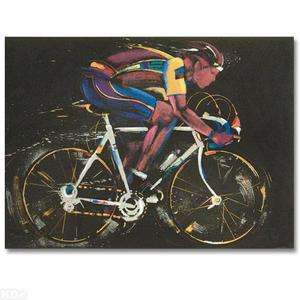 Final Sprint by Terry Rose, LIMITED EDITION Serigraph, Numbered 