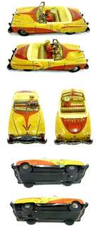 1950s Vintage Japanese Classic DRIVE Car Model Tin Toy   Friction