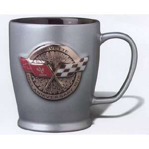 Corvette 25th Anniversary Sculpted Coffee Mug   12 Oz.:  