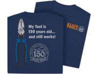 KLEIN TOOLS 99165 My Tool is 150 Years Old T Shirt Sm  