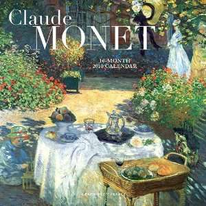  Claude Monet 2010 Mini Wall Calendar: Office Products