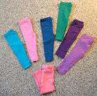 NEW girls yoga pants leggings 12 18 24 months 3T green purple navy 