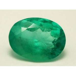  Outstanding Colombian Emerald Oval 2.72 Cts Loose Gem 