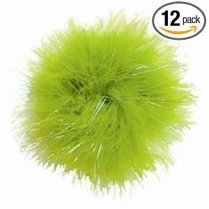  The Gift Wrap Company Fur Bow, Lime, 12 Count Health 