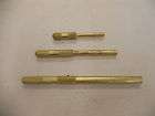 Solid Brass Non Sparking Pin & Punch Set 3 pieces   New