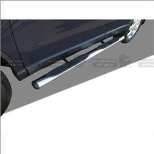  Black Horse Stainless Steel Oval Nerf Bars 07 11 Honda CR 