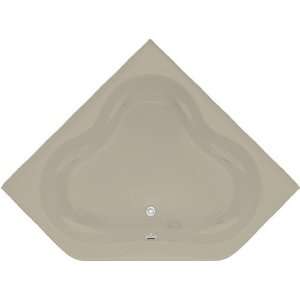   Corner Jetted Bath Tub with Center Drain K 1160 CD: Home Improvement