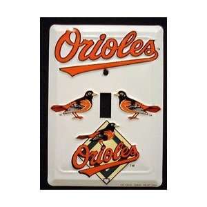   Orioles Light Switch Covers (single) Plates