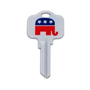  Republican GOP Kwikset KW1 House Key