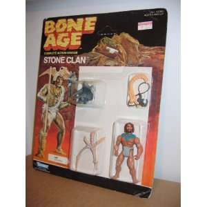  Bone Age Stonee Clan Lud Mint on Card 1980s Toys & Games