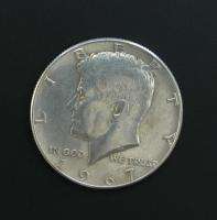 1967 KENNEDY HALF DOLLARS 40% SILVER COIN  
