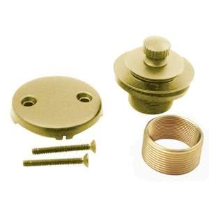  and Turn Bath Waste Conversion Kit, Polished Brass: Home Improvement