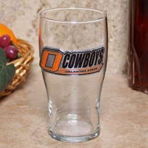  Oklahoma State Cowboys 16oz. Pewter Logo Pub Glass Sports 