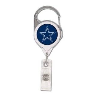   Dallas Cowboys Retractable Badge Reel Id Ticket Clip 