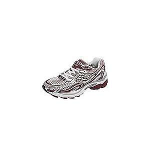  Saucony   ProGrid Omni 8 W (White/Silver/Red)   Footwear 