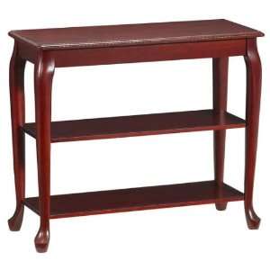  Console Table Without Drawers 2 shelf 36w Mahogany