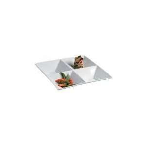    American Metalcraft 12in x 12in Divided Platter