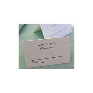  Personalized Tent Seating Cards