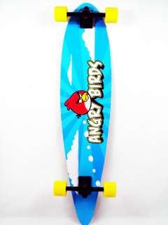 ANGRY BIRDS COMPLETE LONGBOARD FULL LOADED 40 PINTAIL WITH YELLOW 