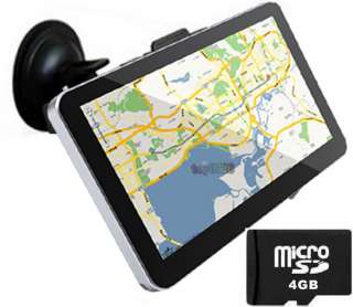bundle Car GPS Navigation MP3 MP4 FM Transmitter TTS POI Wince 5.0 