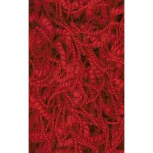   Dalyn Casual Elegance Shag Red 105 8 round Area Rug: Home & Kitchen