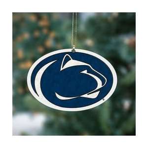 Penn State Lion Head Logo Christmas Ornament:  Sports 