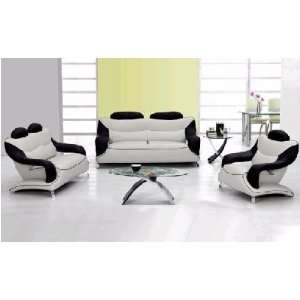 7055 Grey & Black Leather Sofa American Eagle Leather Living Room 