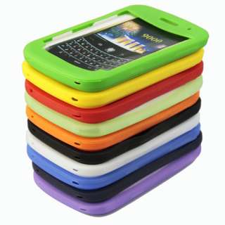 10PCS Silicone Case Cover For BlackBerry Bold 9000 Z04  