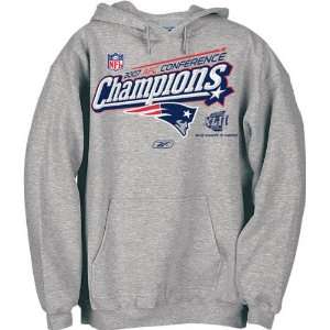 New England Patriots 2007 AFC Conference Champions Locker Room Hooded 