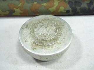 WW2 GERMAN ALLY MOUNTAIN TROOPS ALUMINUM FOOD CONTAINER  