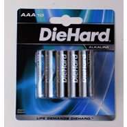 DieHard 10 pack AAA size Alkaline battery 