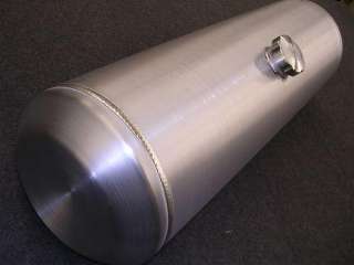   Gear Spun Aluminum TIG Welded Fuel Gas Tank 10 Gallons Baffled 3/8NPT