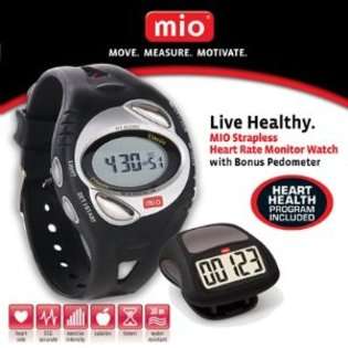 Mio Walk Unisex Heart Rate Watch with Pedometer 