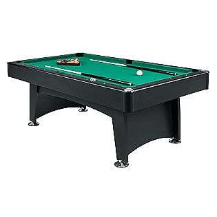 7ft. Auburn Billiard Table with Bonus Table Tennis Top  Sportcraft 