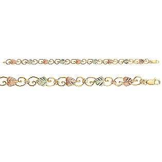   10K Leaf Bracelet  Black Hills Gold Jewelry Gold Jewelry Bracelets