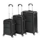 Heys USA Immix 3 Piece Spinner Luggage Set   Color Black