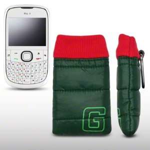   DOWN JACKET STYLE POUCH CASE BY CELLAPOD CASES GREEN Electronics