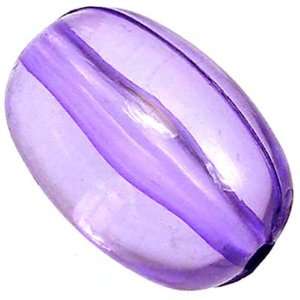  Purple Oval acrylic plastic beads (24 pcs) 14mm 056104 