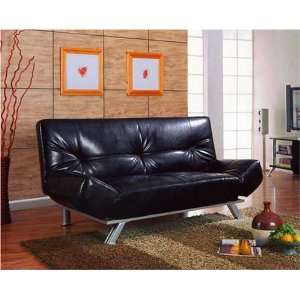  Complete Black Futon Sofa Bed By Coaster Furniture