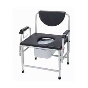 Drive Bariatric Extra Large Heavy Duty Drop Arm Commode   11138 111138 