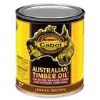 Cabot Stain 140 3460 QT 1 Quart Jarrah Brown Australian Timber Oil For 