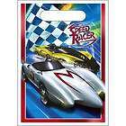 Speed Racer Party Loot Treat Sack Favor Bags, 8ct Party Supplies